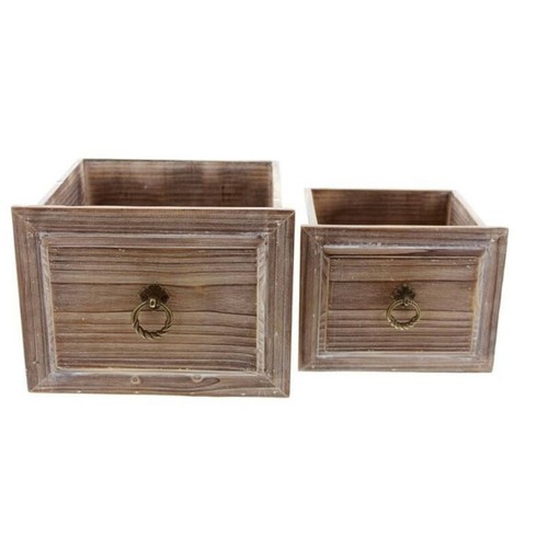 Pieces wooden planter - planter, box