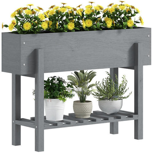 Outsunny wooden raised - outsunny,