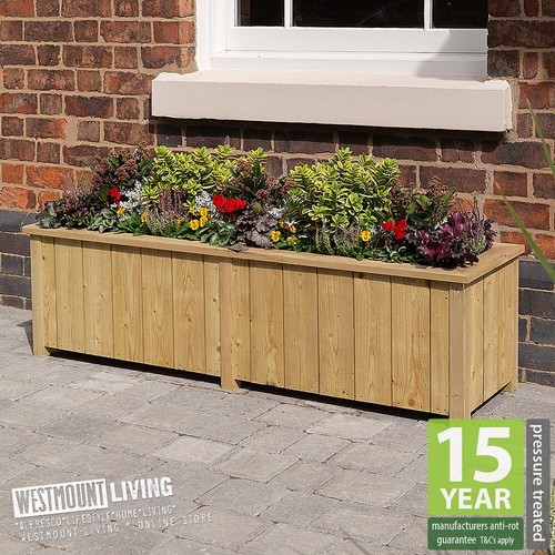 139l rectangle treated wooden - rectangle,