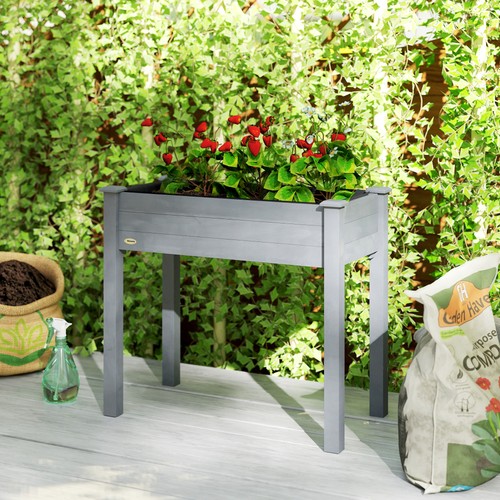 Raised bed for garden wooden - bed,