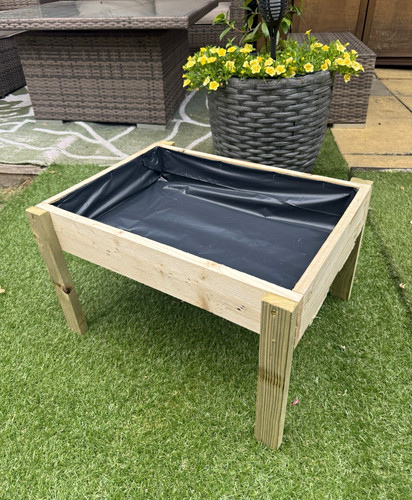 Small wooden recycled raised - wooden,