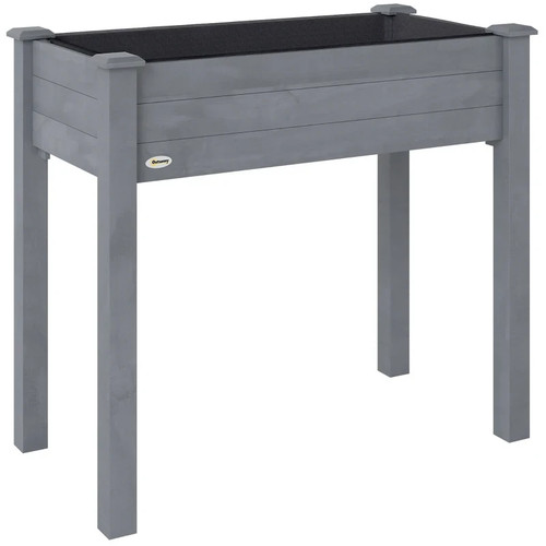 Raised bed for garden wooden - raised,