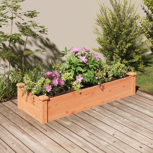 Wooden raised garden bed - wooden,