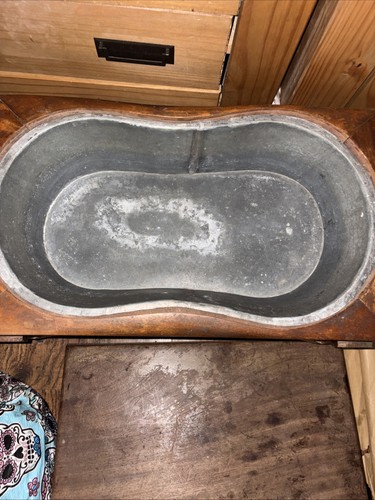 Antique wooden washstand - antique,