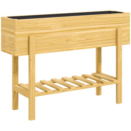 Wooden raised garden bed - wooden,